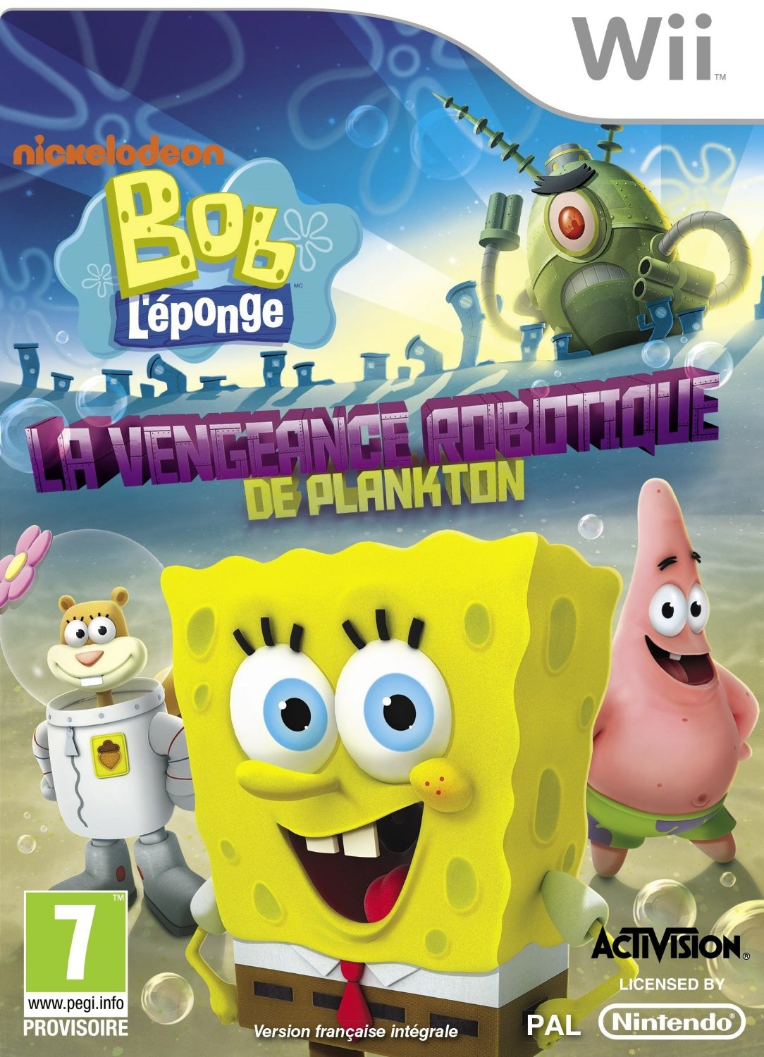 Image de Bob l'Eponge : La Vengeance Robotique de Plankton