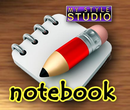 Image de My Style Studio : Notebook