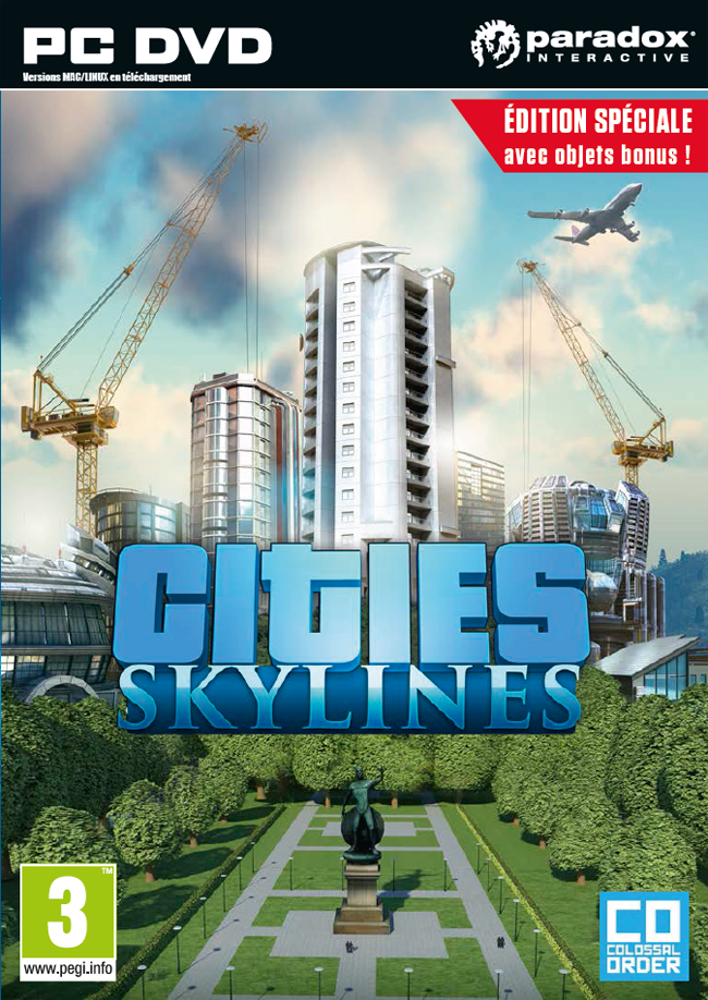 Jaquette de Cities Skylines