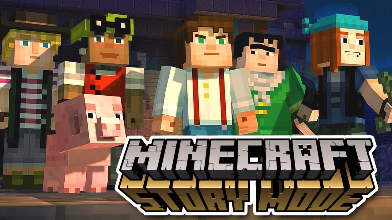 Jaquette de Minecraft : Story Mode