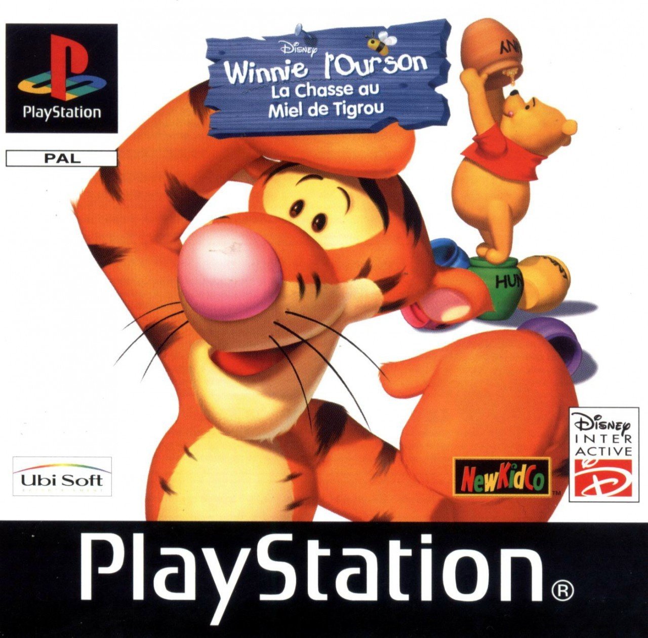 Jaquette de Winnie l'Ourson : La Chasse au Miel de Tigrou