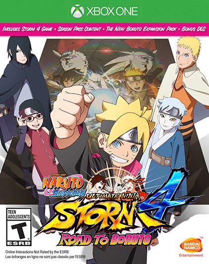 Jaquette de Naruto Shippuden Ultimate Ninja Storm 4 : Road to Boruto
