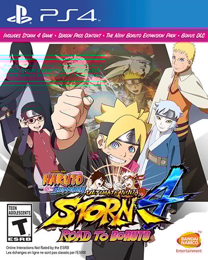 Jaquette de Naruto Shippuden Ultimate Ninja Storm 4 : Road to Boruto