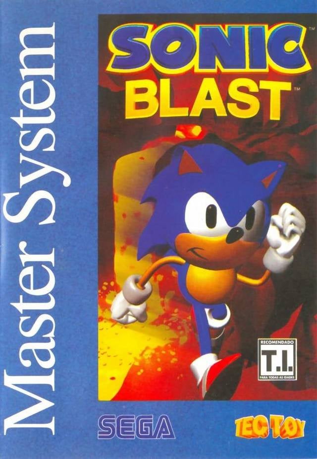Jaquette de Sonic Blast