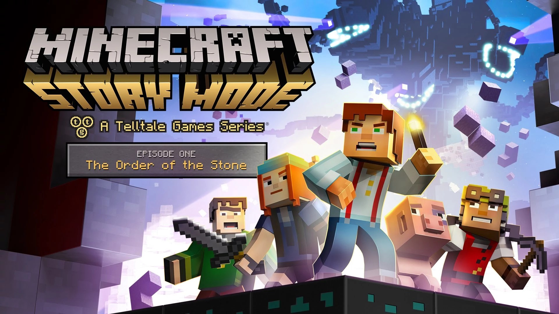 Jaquette de Minecraft : Story Mode - Episode 1 : L'Ordre de la Pierre