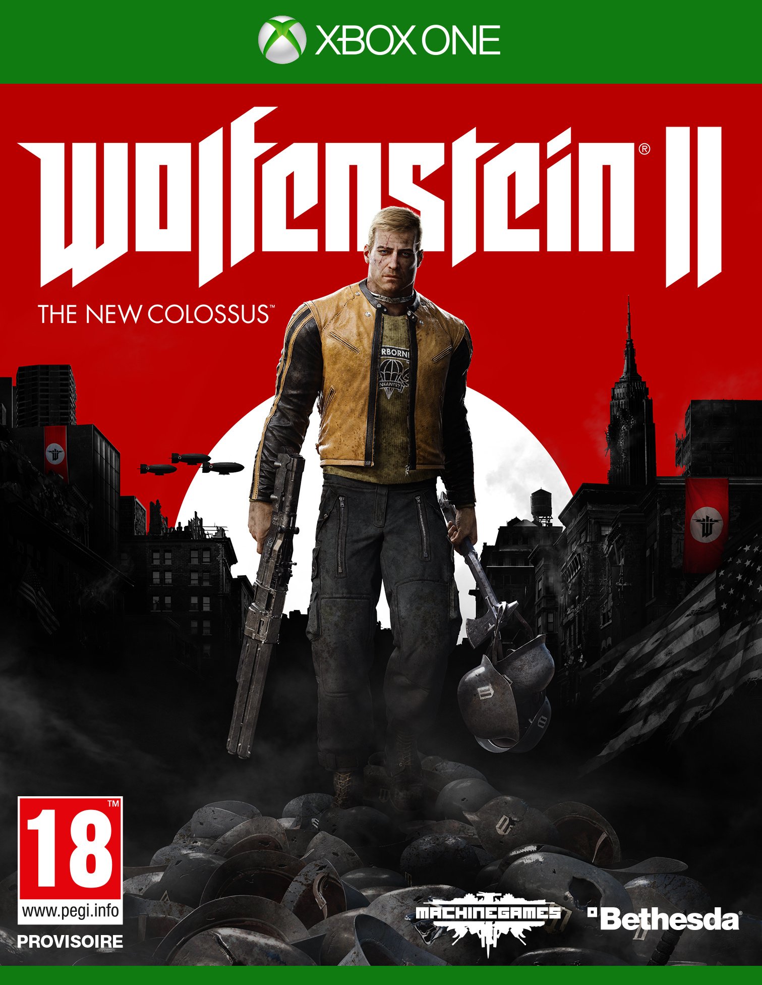 Jaquette de Wolfenstein II : The New Colossus