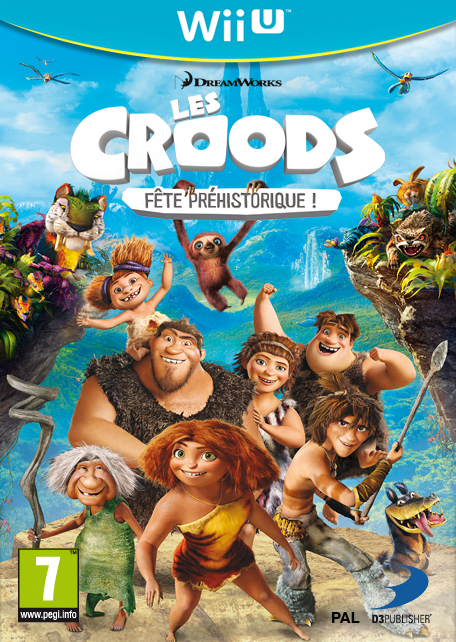 Jaquette de Les Croods : Fête Préhistorique