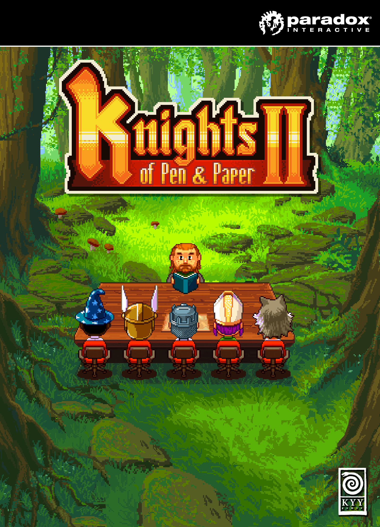 Jaquette de Knights of Pen and Paper 2