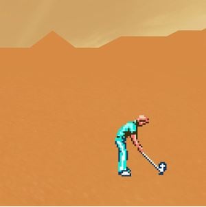 Jaquette de Desert Golfing