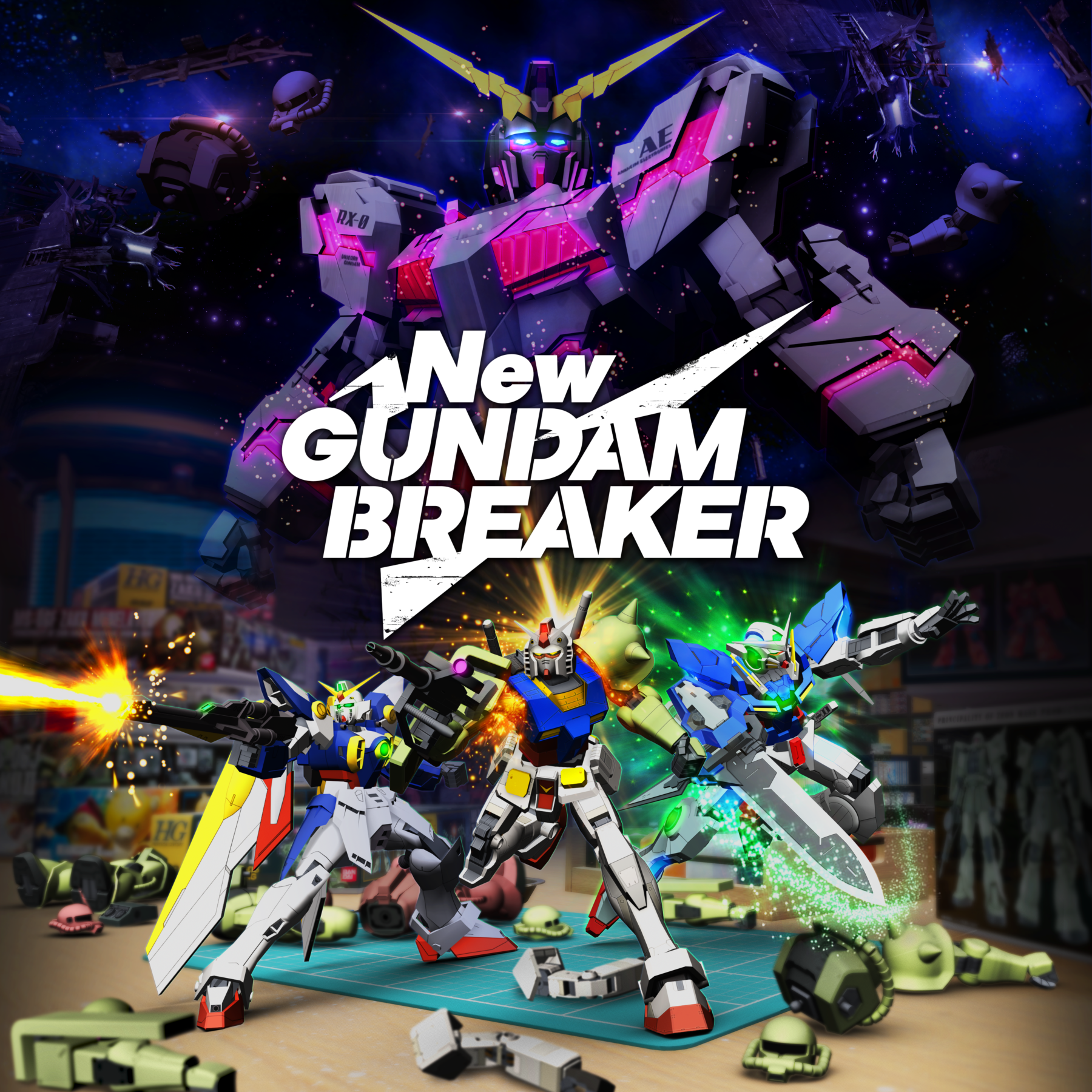 Jaquette de New Gundam Breaker