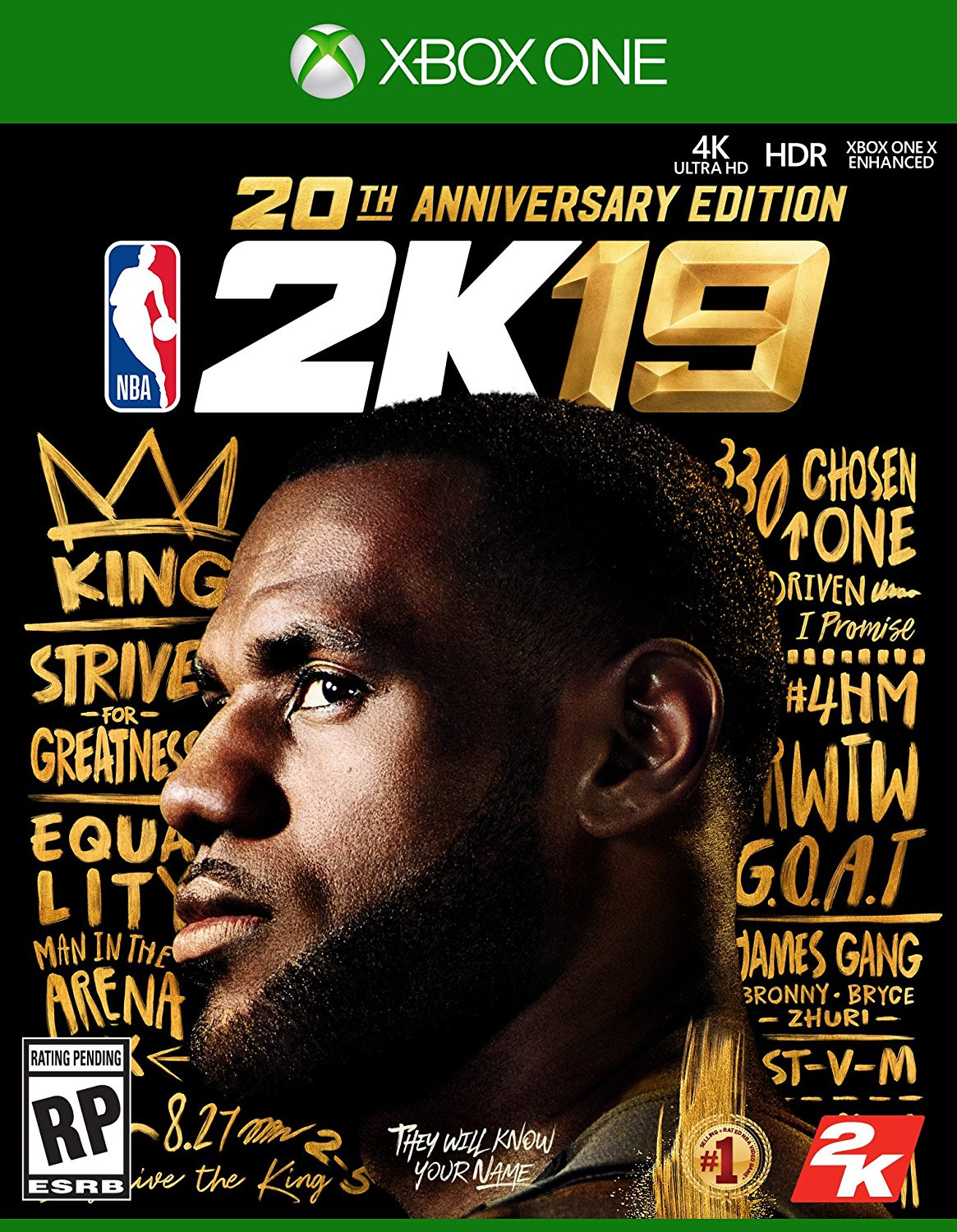 Jaquette de NBA 2K19