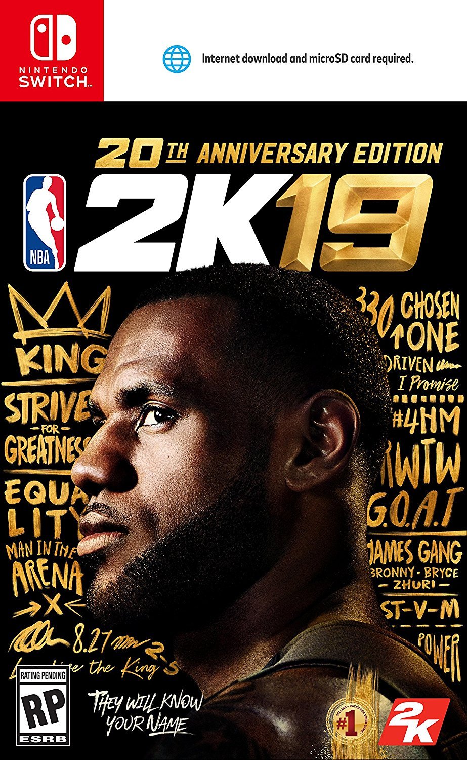 Jaquette de NBA 2K19