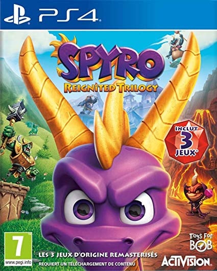 Jaquette de Spyro Reignited Trilogy