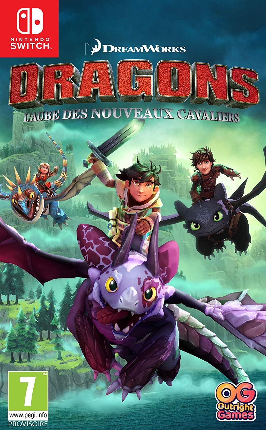 Jaquette de Dragons L'Aube Des Nouveaux Cavaliers