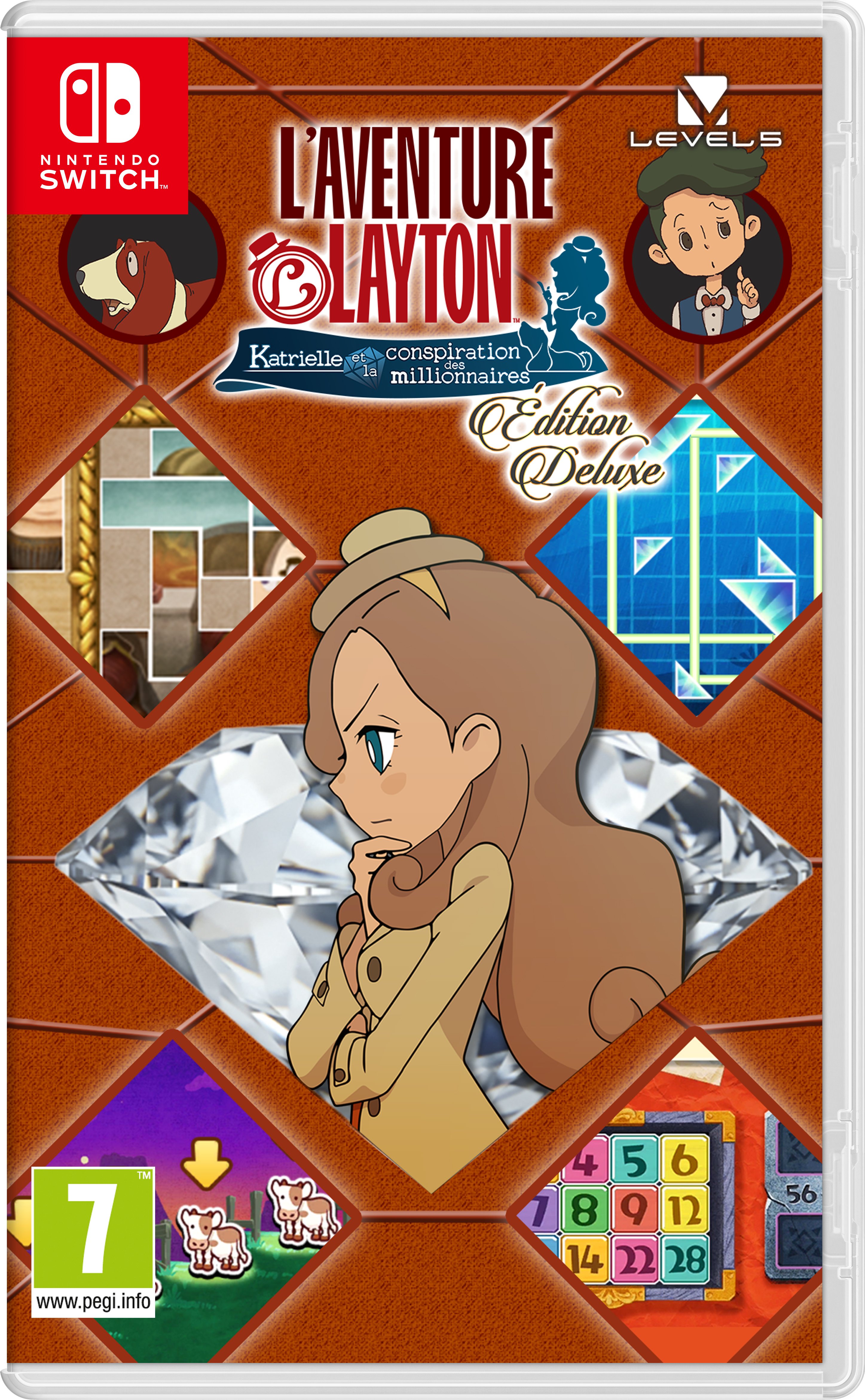 Image de L'aventure Layton : Katrielle et la conspiration des millionnaires - Édition Deluxe