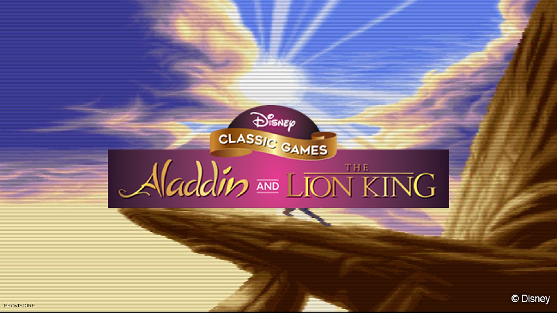 Disney Classic Games : Aladdin and The Lion King