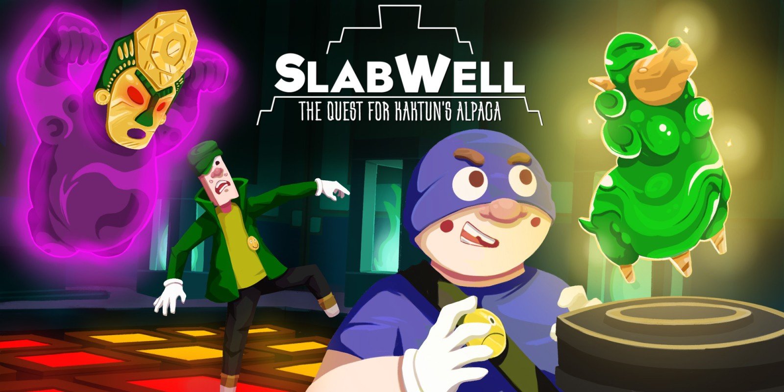 Jaquette de SlabWell : The Quest for Kaktun's Alpaca