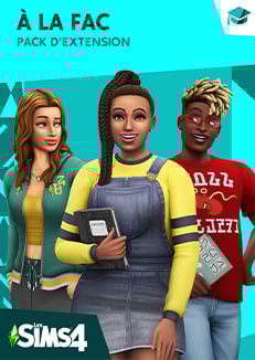 Jaquette de Les Sims 4 : À la fac