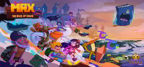 Jaquette de Max and the Book of Chaos