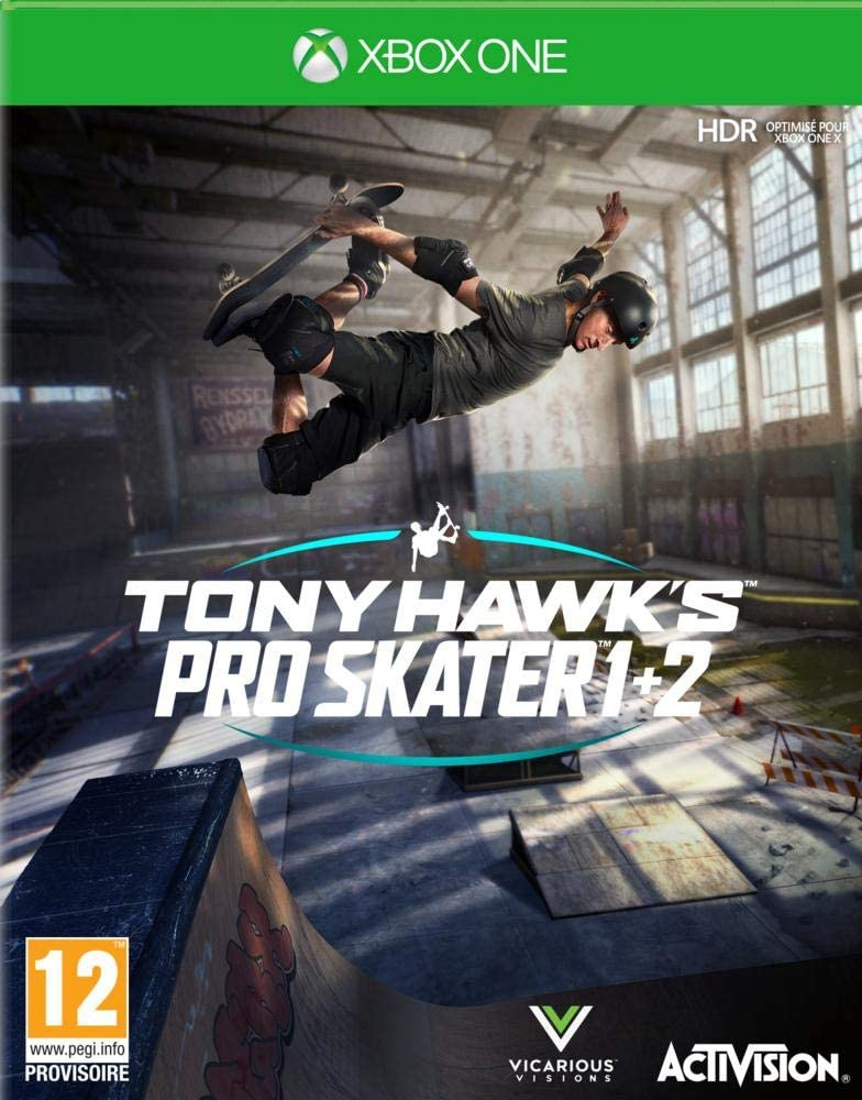 Jaquette de Tony Hawk's Pro Skater 1+2