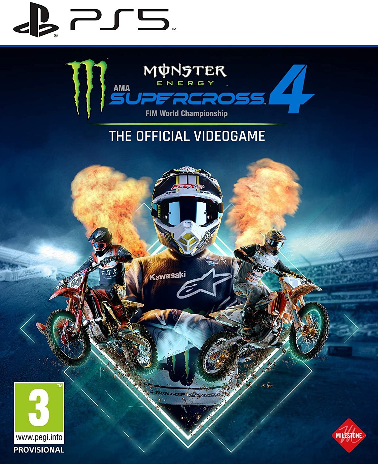 Jaquette de Monster Energy Supercross 4