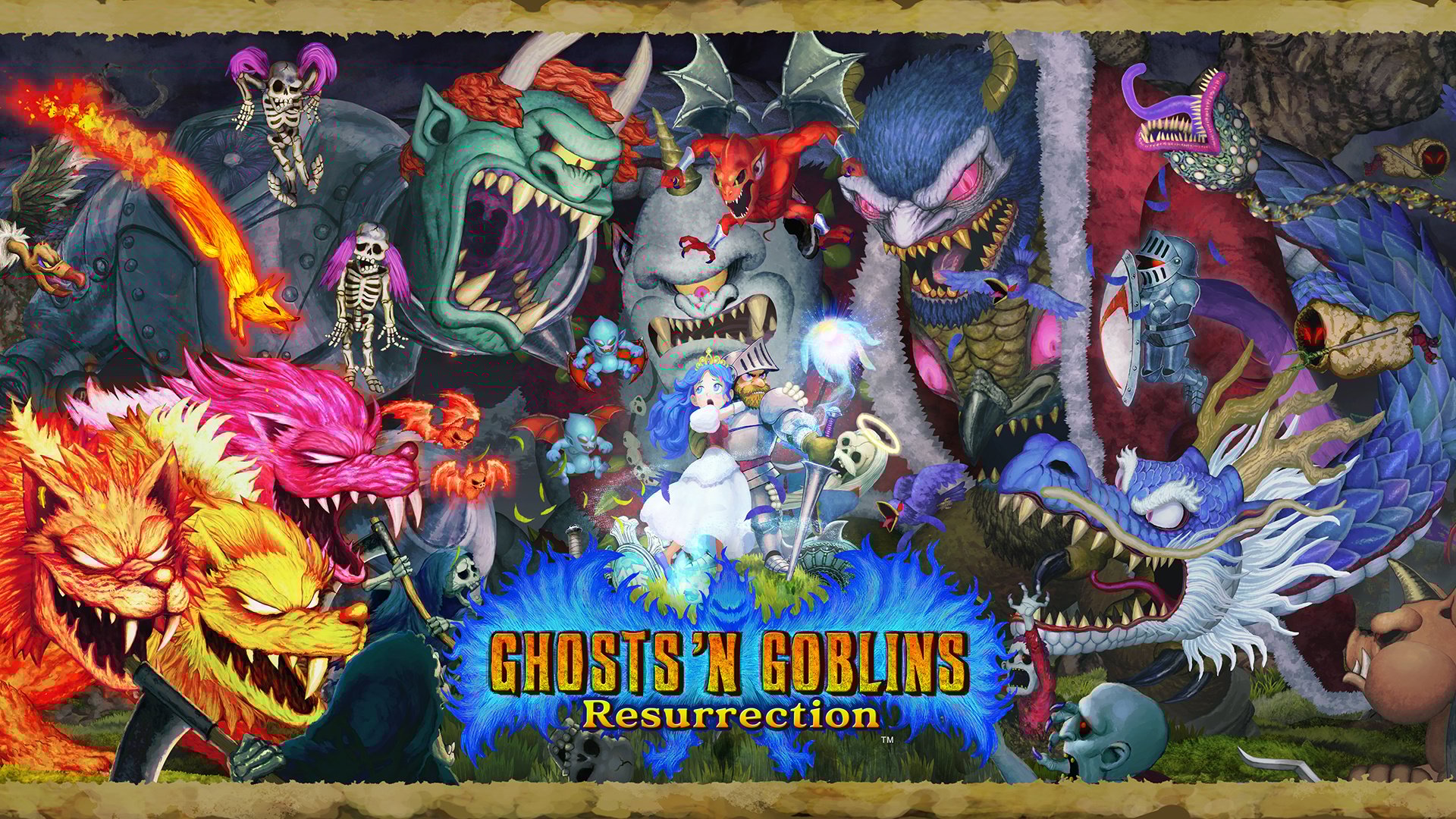 Jaquette de Ghosts 'n Goblins Resurrection