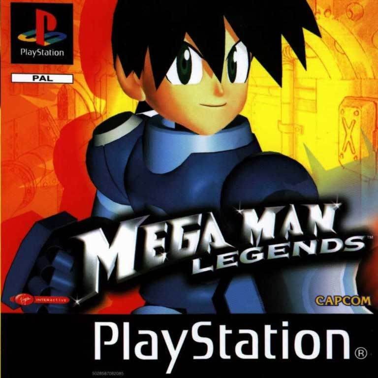 Jaquette de Mega Man Legends