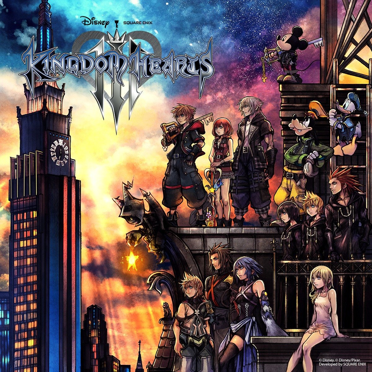 Jaquette de Kingdom Hearts III