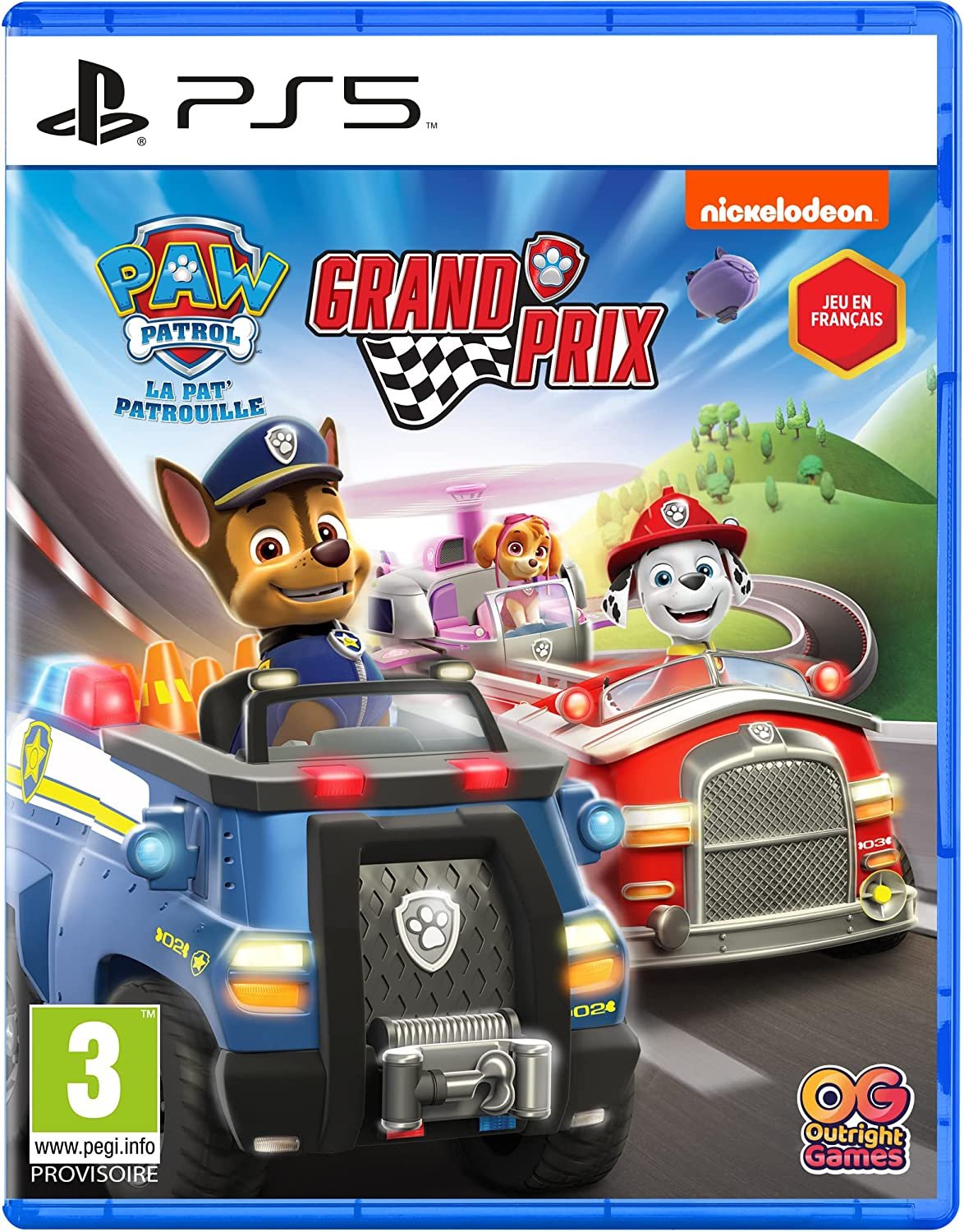 Jaquette de Pat' Patrouille Grand Prix