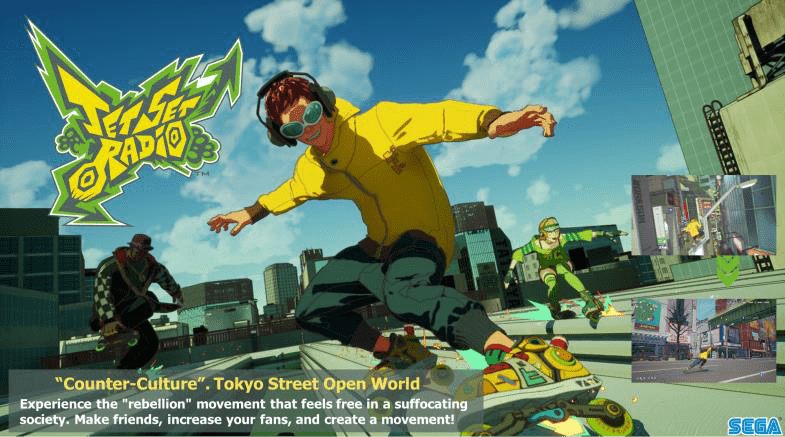 Jaquette de Jet Set Radio