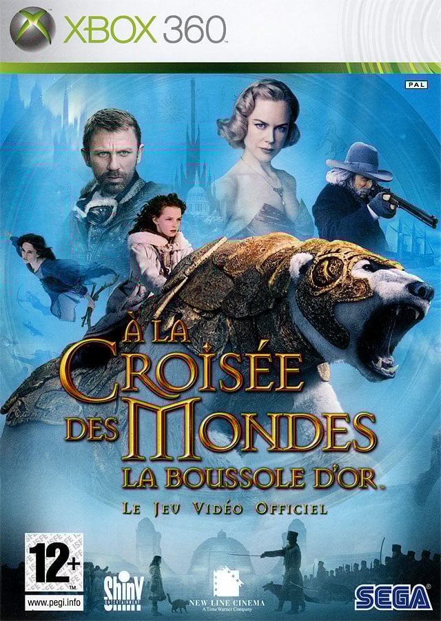 Jaquette de A la Croisée des Mondes : La Boussole d'Or
