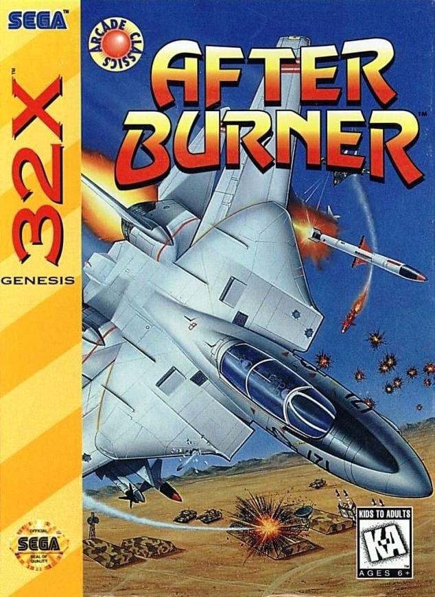 Jaquette de After Burner