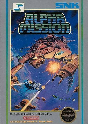 Jaquette de Alpha Mission