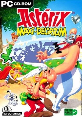 Jaquette de Astérix Maxi-Delirium