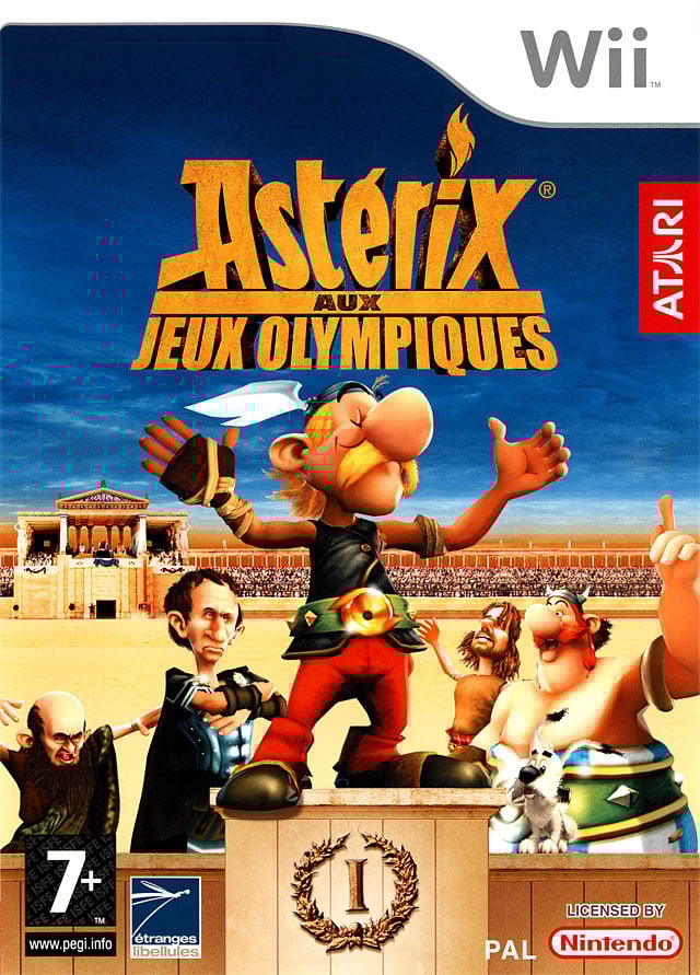 Jaquette de Astérix aux Jeux Olympiques