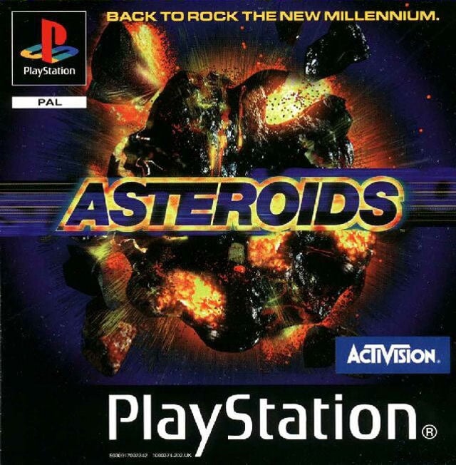 Jaquette de Asteroids