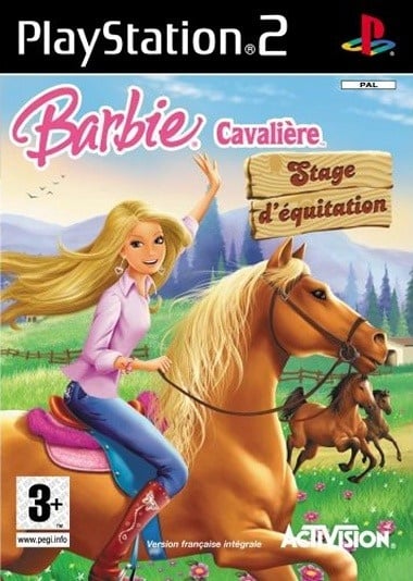 Jaquette de Barbie Cavalière : Stage d'Equitation