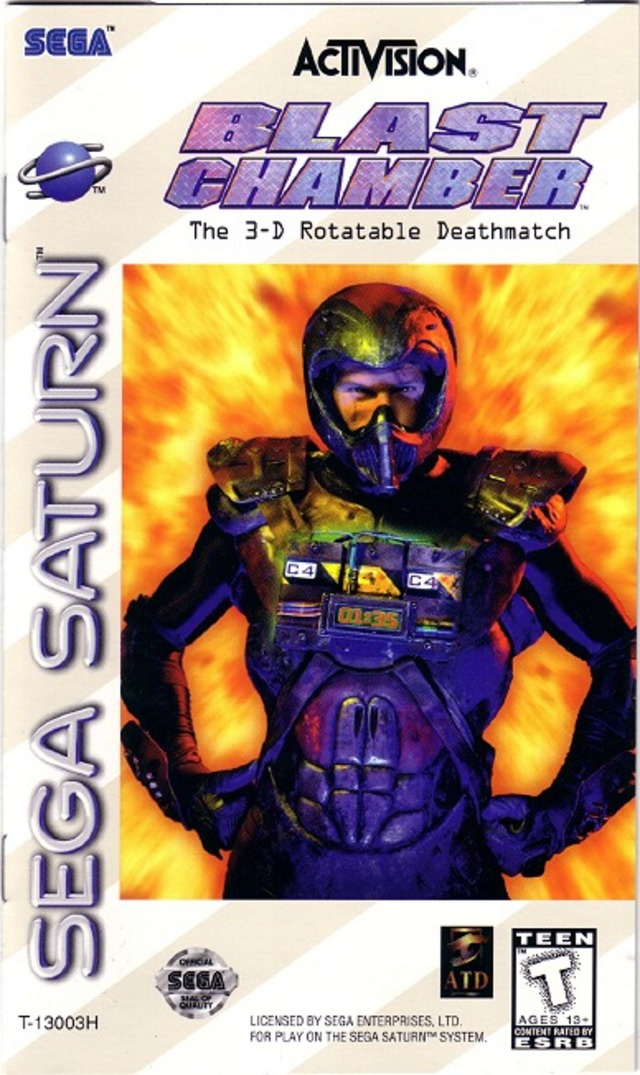 Jaquette de Blast Chamber
