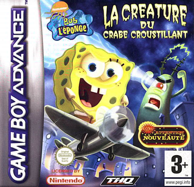 Image de Bob l'Eponge : La Créature du Crabe Croustillant