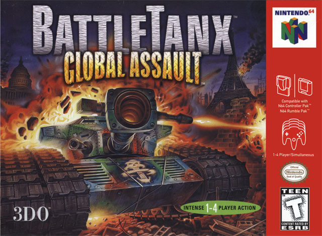 Jaquette de Battletanx : Global Assault