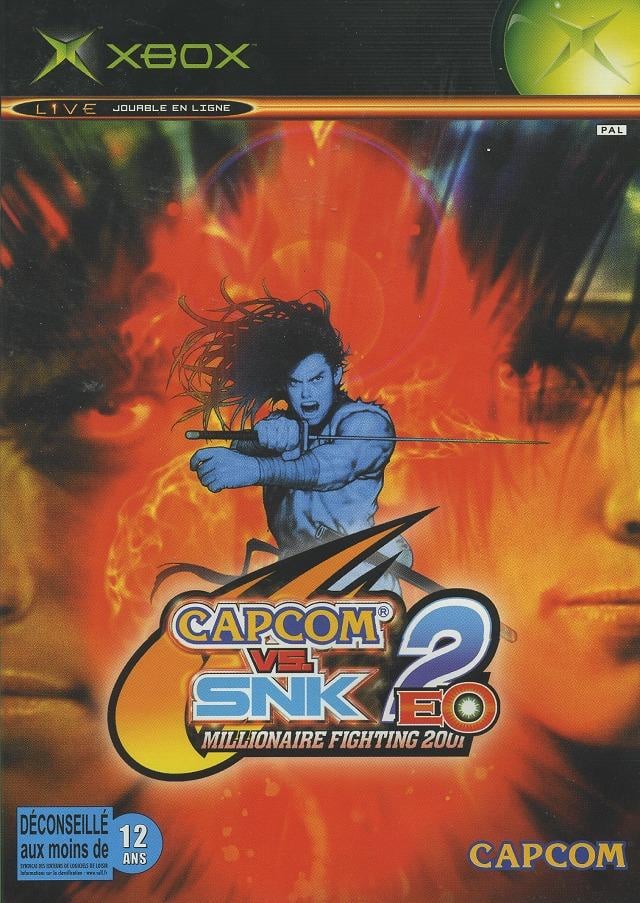 Jaquette de Capcom vs. SNK 2 EO : Millionaire Fighting 2001