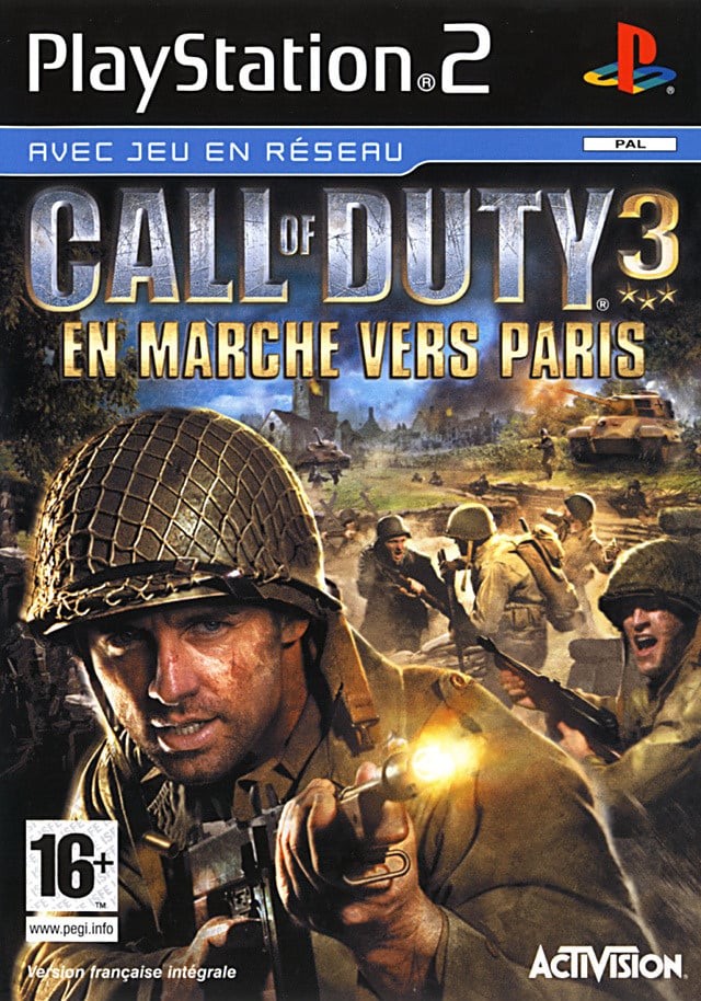 Jaquette de Call of Duty 3 : En Marche vers Paris