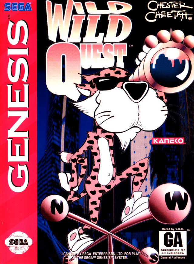 Jaquette de Chester Cheetah : Wild Wild Quest