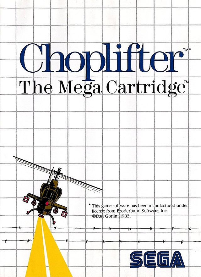 Jaquette de Choplifter