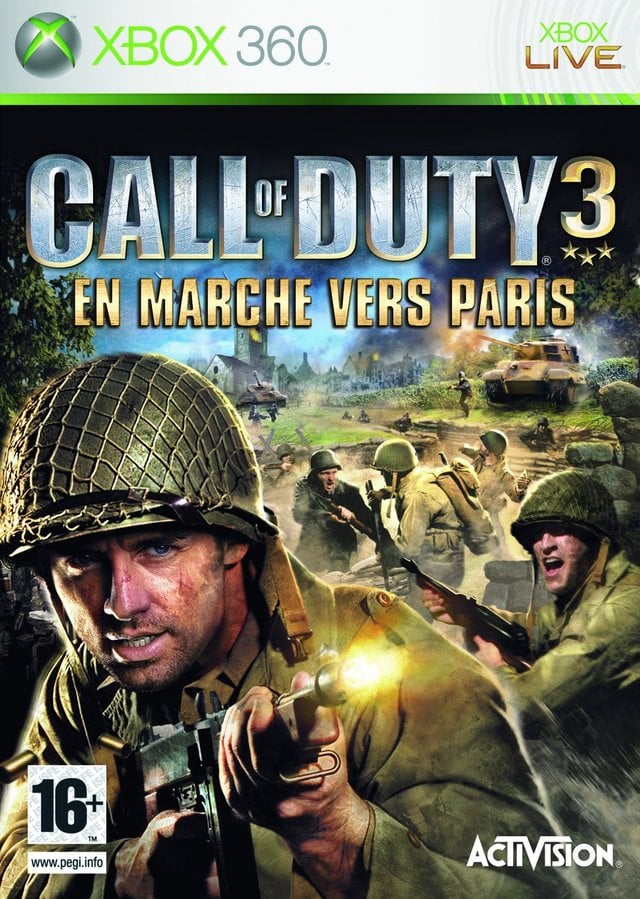 Jaquette de Call of Duty 3 : En Marche vers Paris