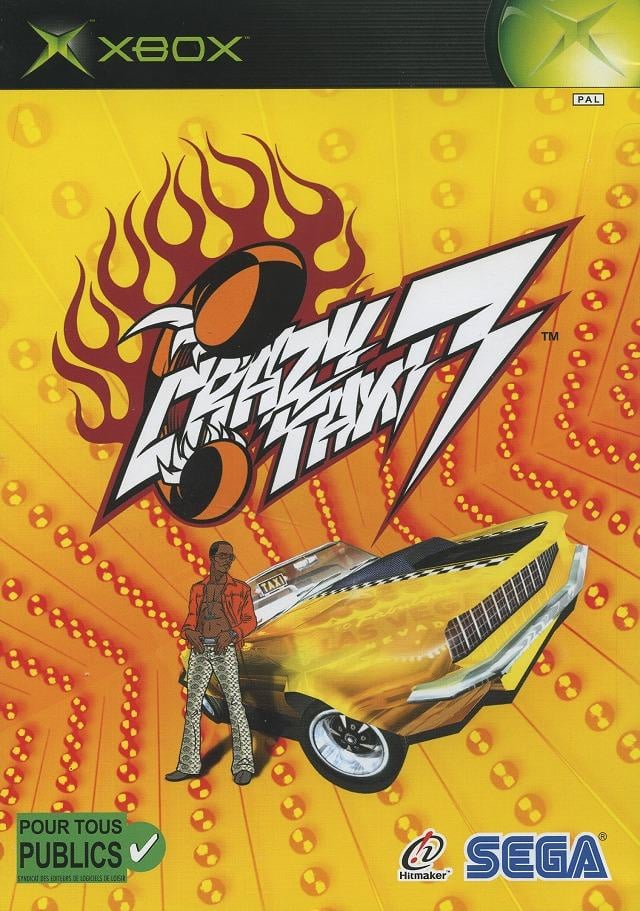 Jaquette de Crazy Taxi 3