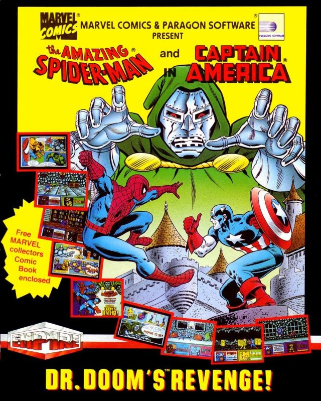 The Amazing Spider-Man and Captain America in Dr. Doom's Revenge!