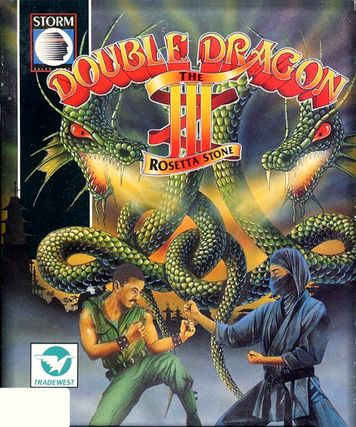 Jaquette de Double Dragon III : The Sacred Stones