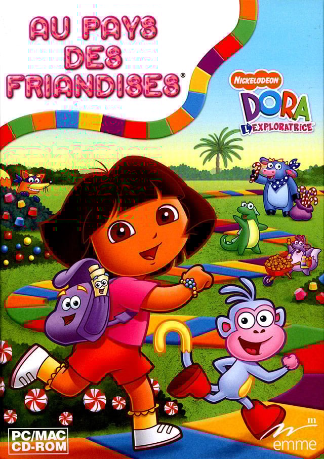 Jaquette de Dora l'Exploratrice : Au Pays des Friandises