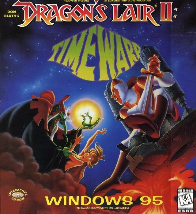 Jaquette de Dragon's Lair II : Time Warp